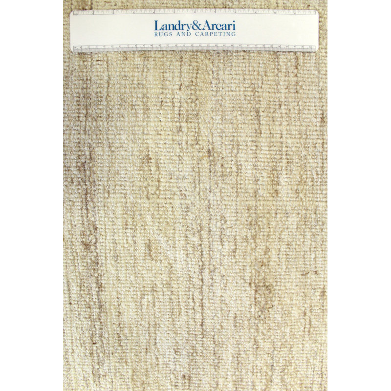 Tapis jaune / beige unique 8 pi 10 po x 11 pi 10 po Rhodes