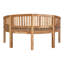 Mahoning Teak Traditional Bench