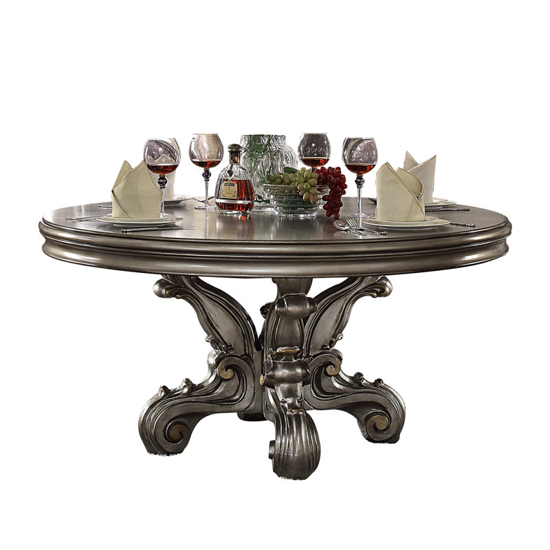 Barnathan Round Solid Wood Base Dining Table