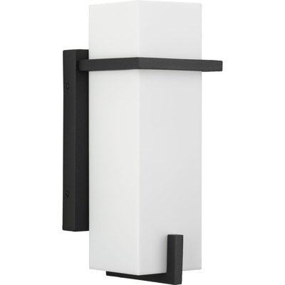One-Light Modern Small Outdoor Wall Lantern