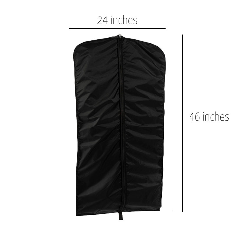 Sac à vêtements en nylon, H 46 po x l 24 po