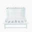 Lit escamotable avec port USB et tablettes amovibles de chaque côté, lit escamotable en pin massif pour bureau personnel, chambre d'amis-108780393-108780395