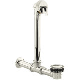 Iron Works™ Exposed Bath 1.5" Leg Tub Drain with Overflow