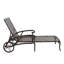 Chaise longue d'extérieur en métal Dashani-603887975