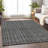 Premium Machine Washable Prisco Gray Rug-1121078930
