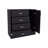 Wilmore Drawer, Living Room, Black