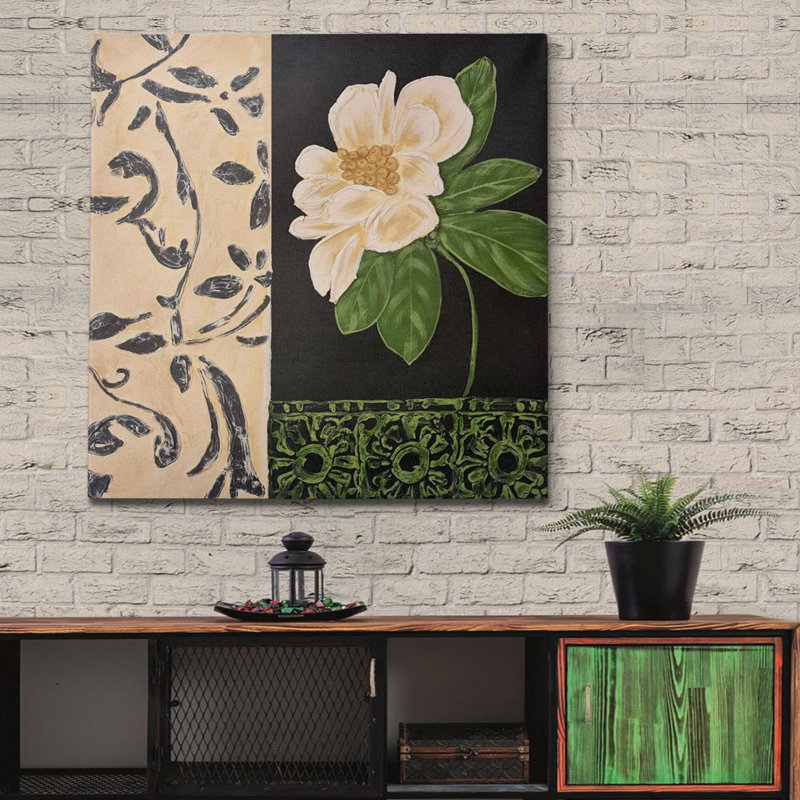 Peinture à l'huile décorative, H 39,37 po x l 39,37 po x P 1 po