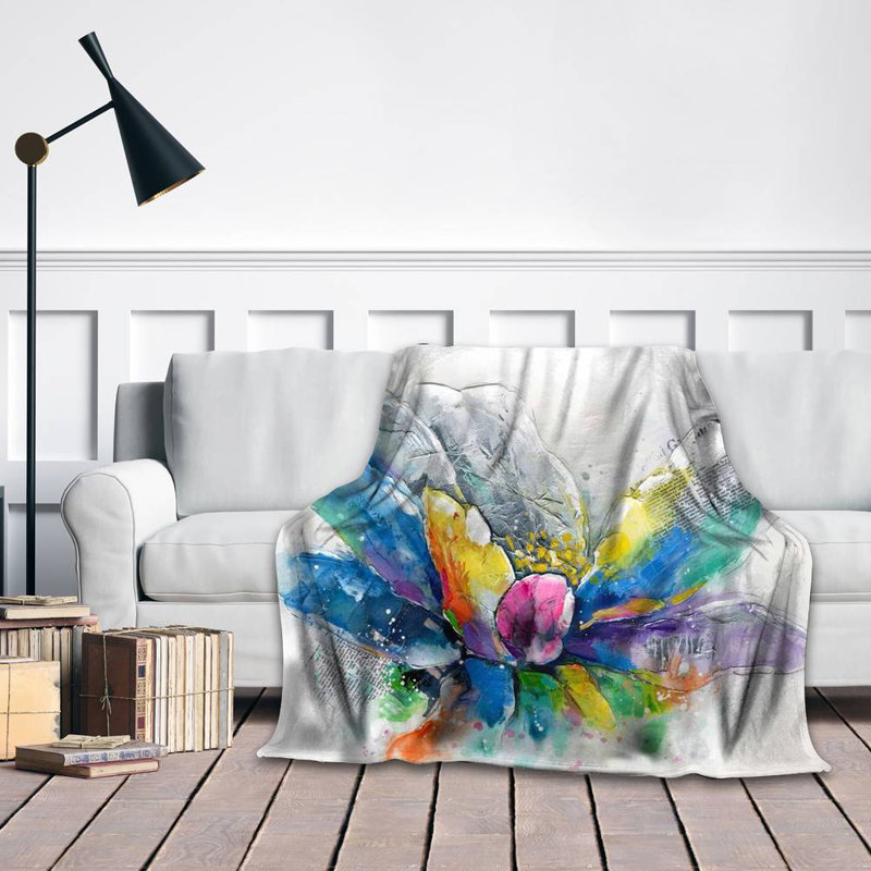 Blanket Prints Hand Woven Throw Blanket