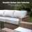 Outdoor Wicker Patio Conversation Furniture Set-100865602