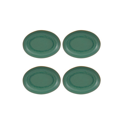 Gemstone Jade Stoneware Salad/Dessert Plate