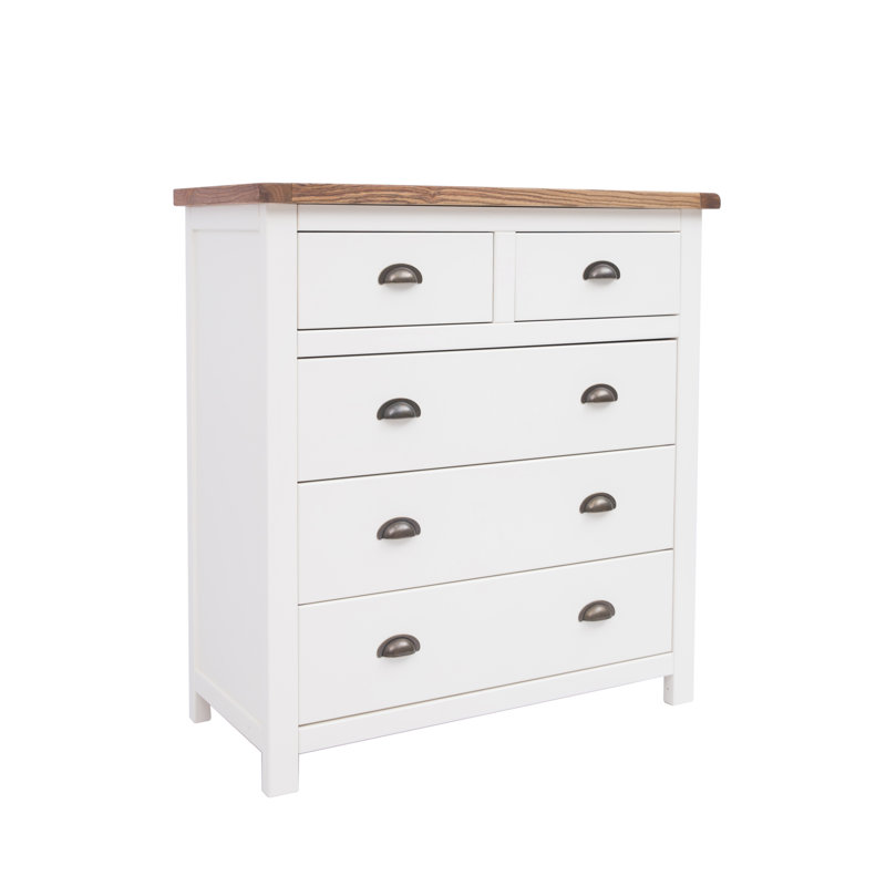 Varela 90cm W 5 - Drawer Chest of Drawers