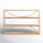 Alirra 52'' Solid Wood Top Console Table