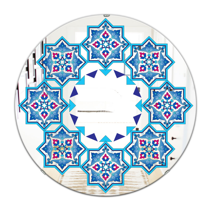 Miroir mural Stars in Stars, H 23,6 po x l 23,6 po