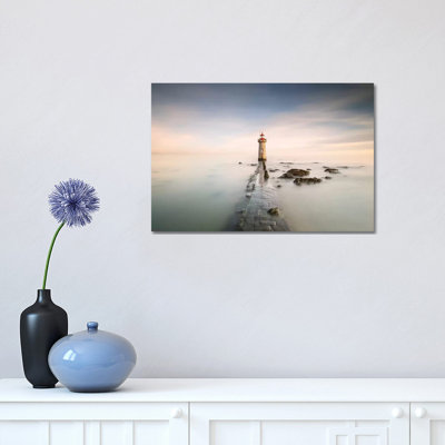 Lighthouse 1 Piece Wrapped Canvas Wall Art