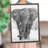 B&W Elephant
