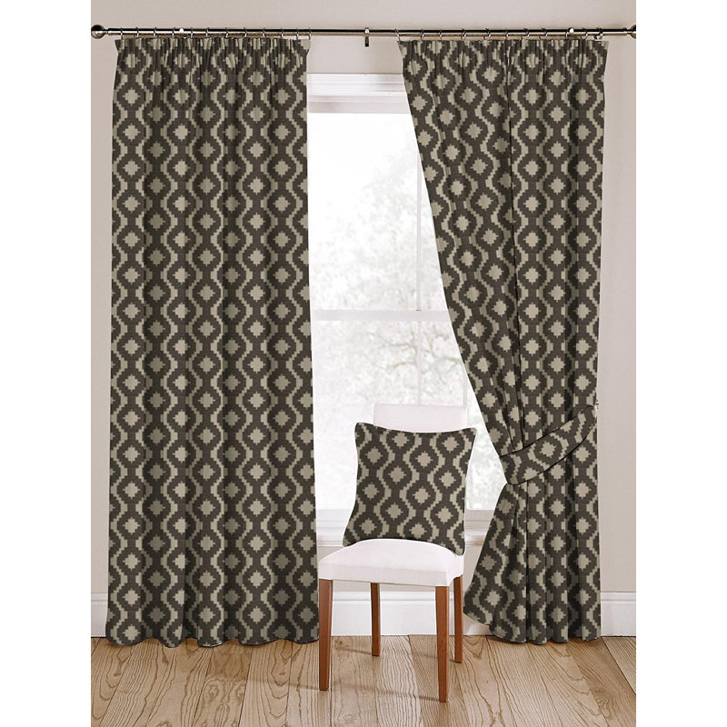Zilla Blackout Pair, Width 116 x Drop  228cm, Grey