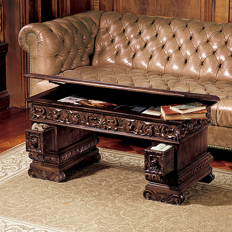 Avignon Solid Wood Coffee Table