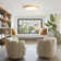 Daedalus 1-Light 50cm Contemporary Dimmable Round LED Flush Mount Lamp