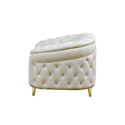 Chaise modulaire rembourrée