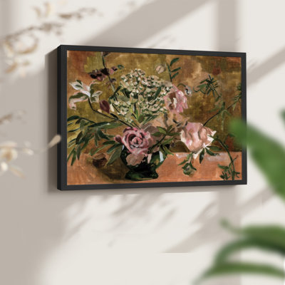 Le Bouquet I -Framed Print - Restickable