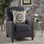 Fauteuil inclinable en tissu classique pour le salon, la chambre à coucher et le confort relaxant-530824677