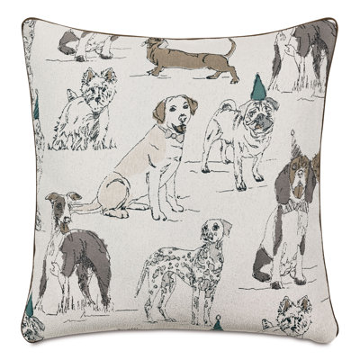Pets Square Pillow Cover & Insert