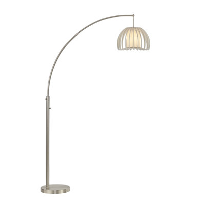 Artiva 83'' Chrome Arched Floor Lamp