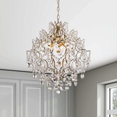 Lustre en cristal 5 lumières Dalia