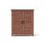 Banc de rempotage avec armoire de rangement et plateau de table en métal pour patio extérieur-122276357
