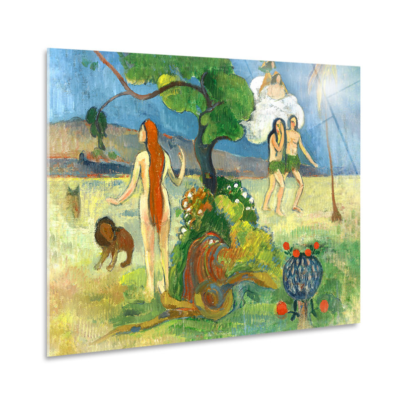 Paradise Lost by Paul Gauguin - No Frame Print, Plastic/Acrylic, 70cm H x 100cm W