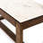 Chaucer 72" Marble Counter Height Dining Table