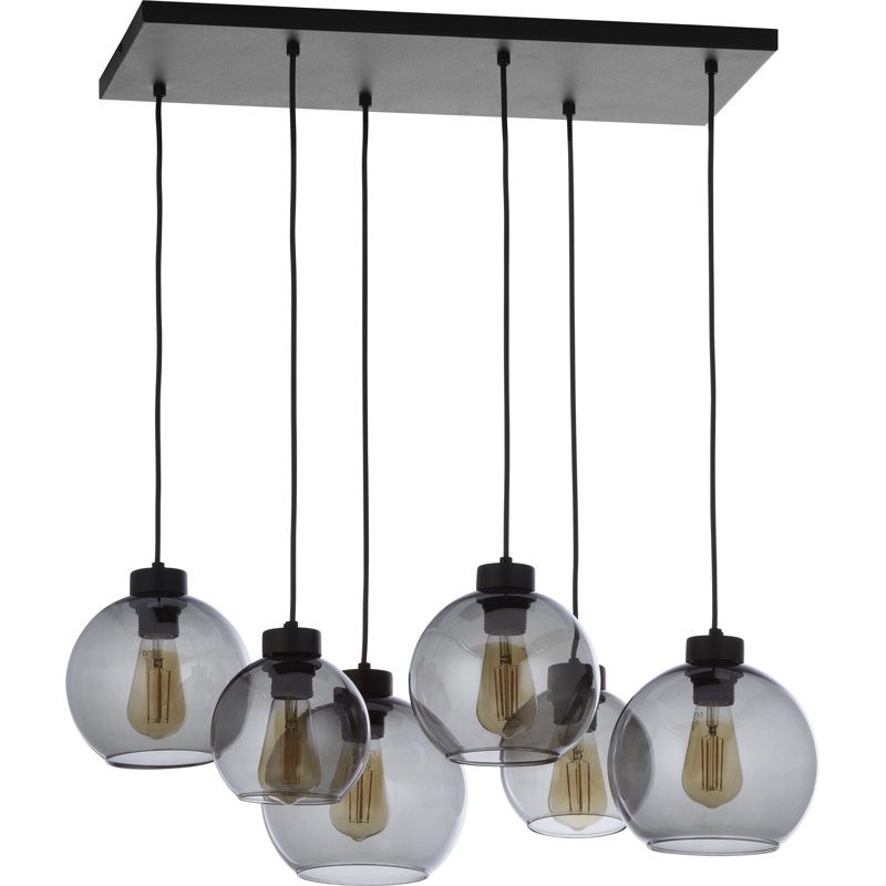 Birchwood 6 - Light Grey Kitchen Island Pendant