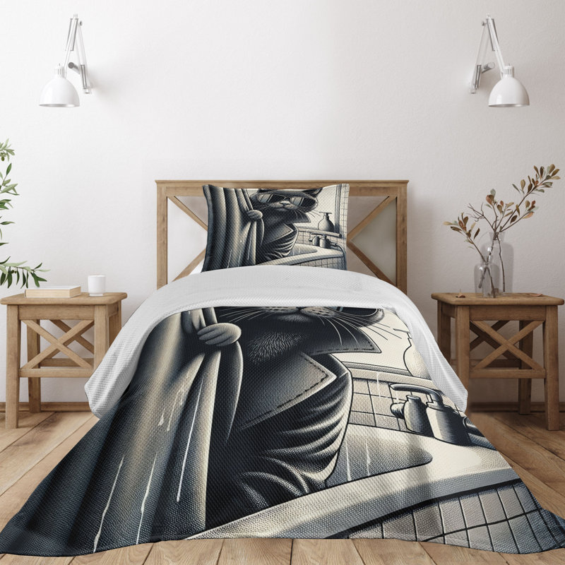 Polyester Coverlet, Twin Coverlet + 1 Standard Shams