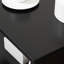 Table de bout noire
