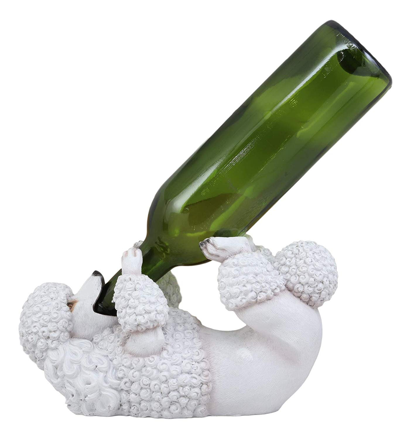 Dog Wine Rack August Grove® Comanche Lifelike Purebreed Pedigree Canine Adorable ...