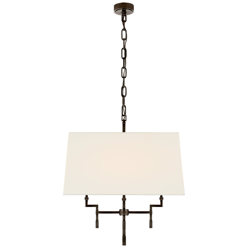 Jane 4 - Light Chandelier, Gun Metal