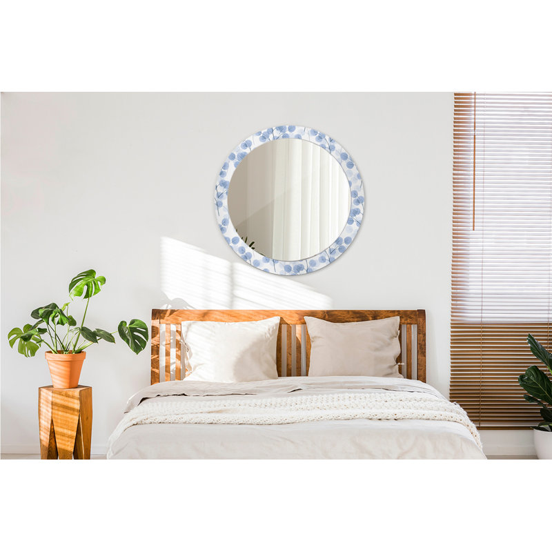 Huldar Glass Flat Wall Mirror