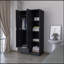 Armoire Dover, chambre à coucher, noir-823641776