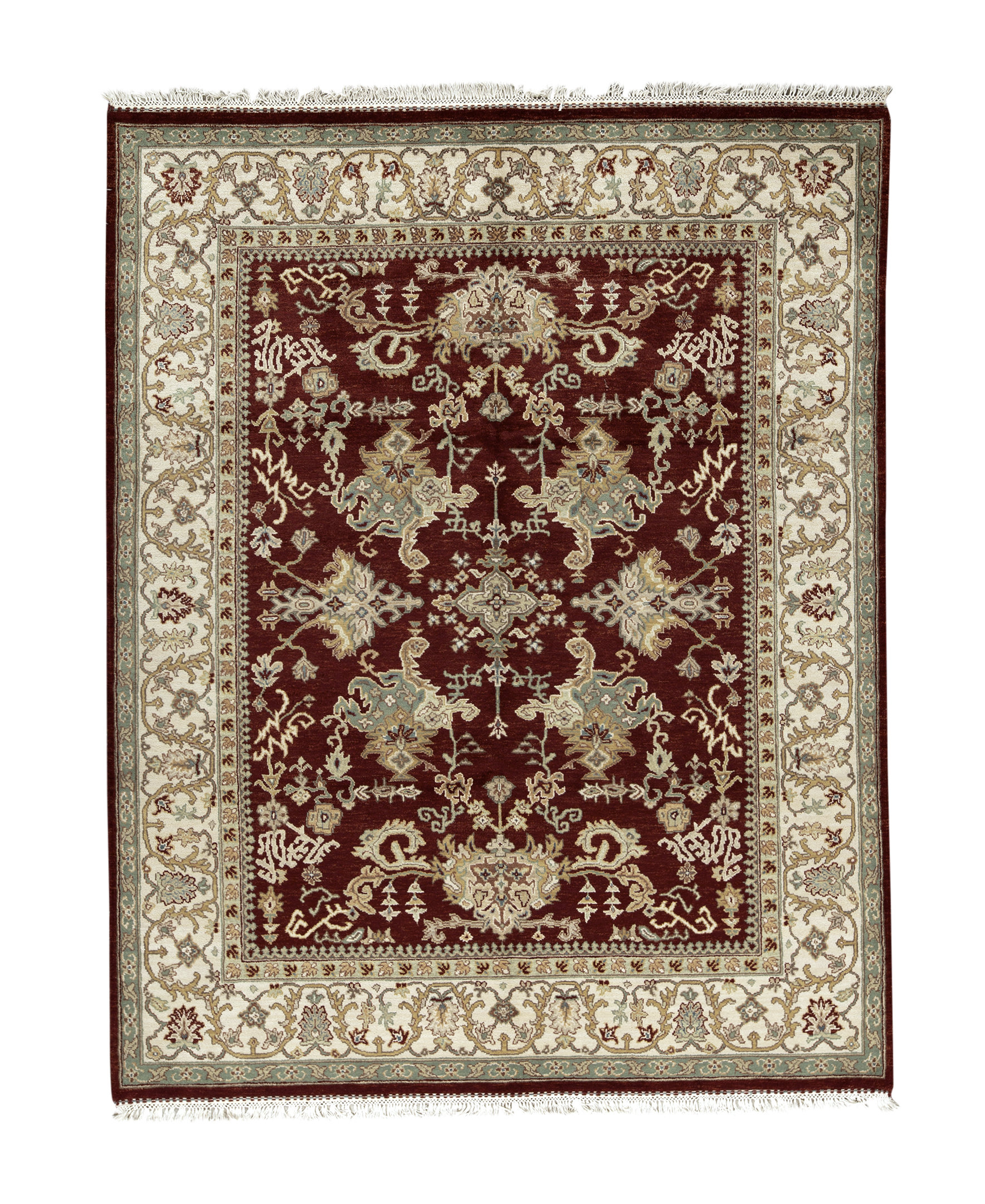 Bokara Rug Co., Inc. HandKnotted HighQuality Red and Gold Area Rug Wayfair