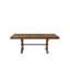 Table de salle à manger extensible Visconti en chêne gris