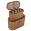 Edelie Coastal Rattan Storage Bin - Set of 2-561340211