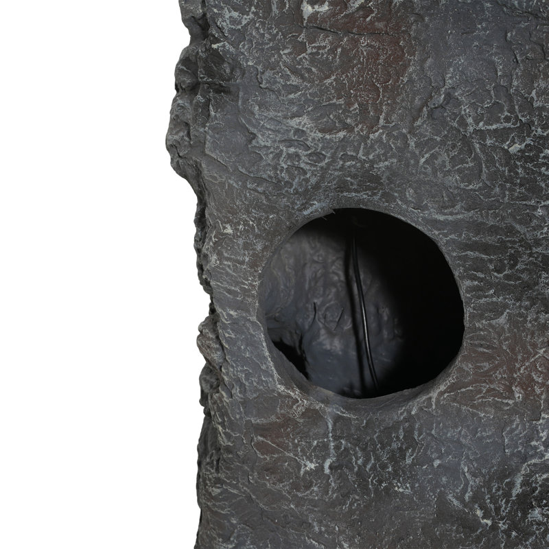 Fontaine haute en béton à 5 niveaux