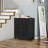 Multi-sized Louvered 5-Tier Shoe Storage Cabinet with Drawer-368424700-356603862