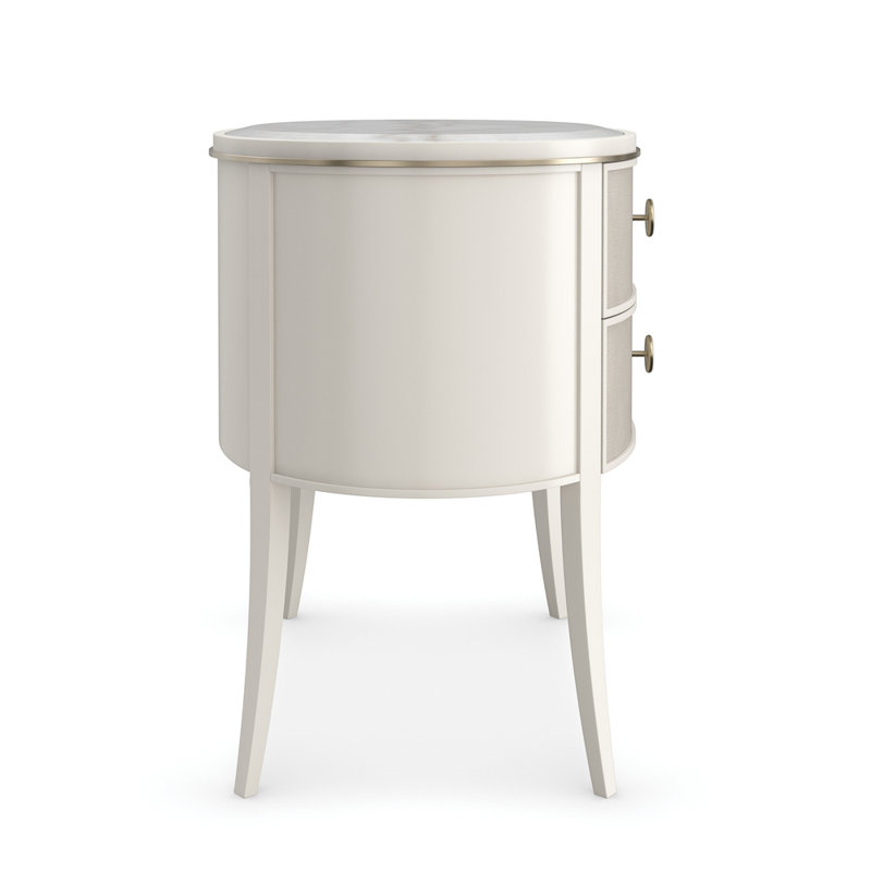 Caracole Classic 2 - Drawer Solid Wood Nightstand