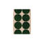 Hand Tufted Geometric Area Rug in Green