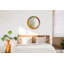 Huldar Glass Flat Wall Mirror