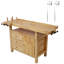 Établi en bois pour atelier et maison