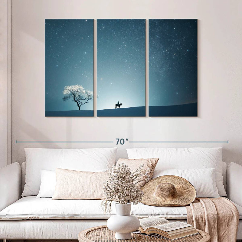 A Starry Night II, 32" H x 50" W