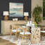 Sonya 84" Wide Reclaimed Pine Wood Sideboard, Light Warm Wash