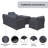 All-Weather Wicker Patio Conversation Sets Group Sectional Seating Outdoor Furniture Covers